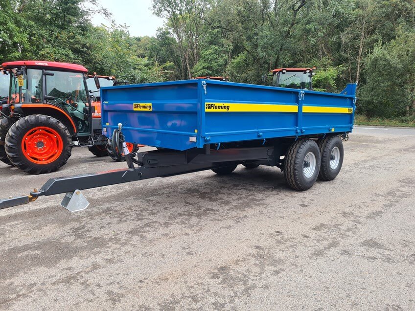 Thumbnail of NEW Fleming TR8 Tipping Trailers