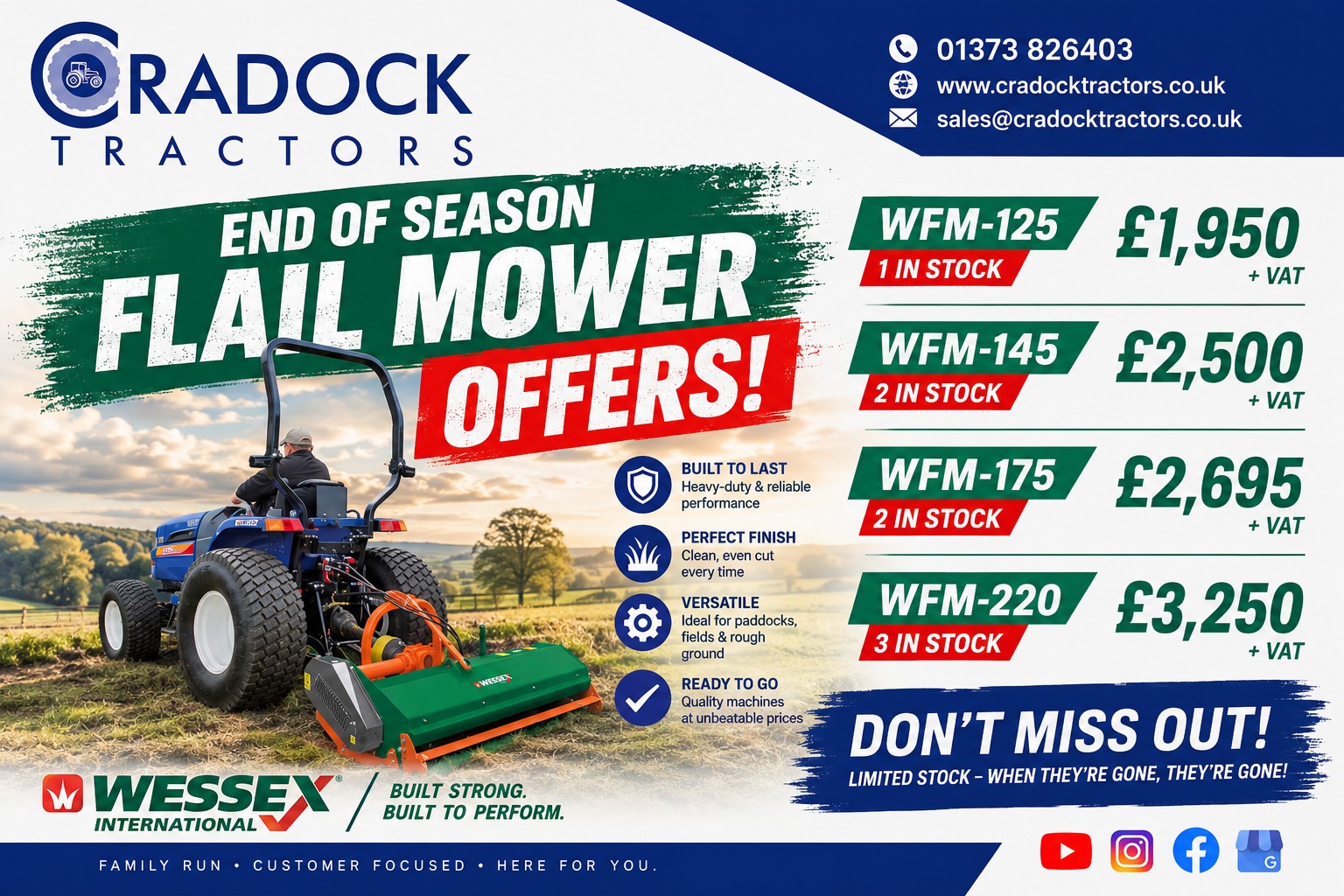 flail mower ad